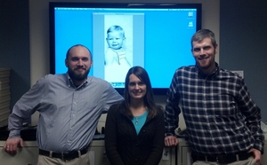 AV Team - Tim, Graham, Claire and Forrest