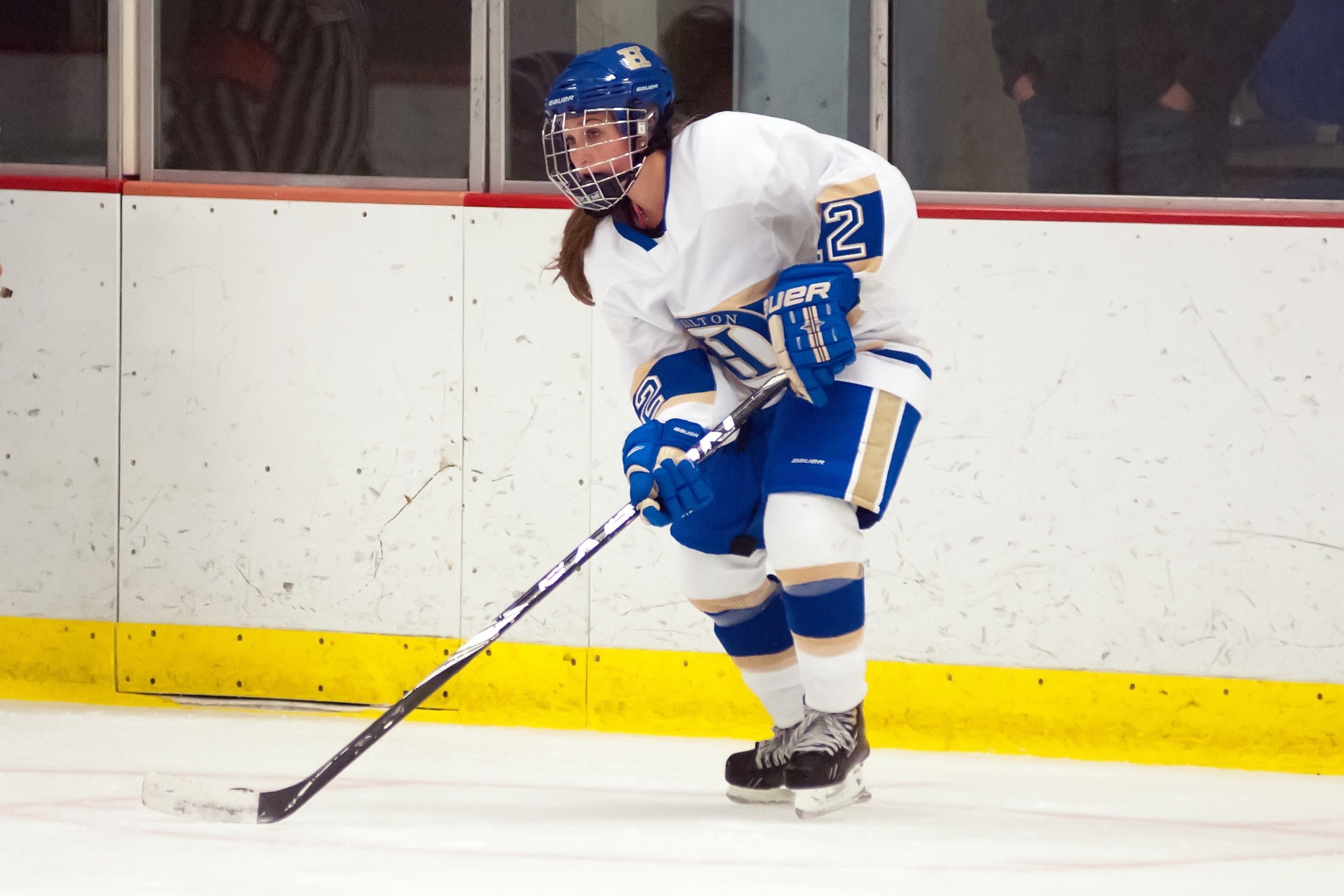 Trinity tops women's ice hockey on thirdperiod goal Hamilton College